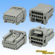 画像2: 住友電装 020型 非防水 HE 12極 メスカプラー 薄灰色 (2)