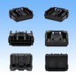 画像3: 住友電装 020型 非防水 HE 24極 メスカプラー・端子セット リブB 黒色 (3)