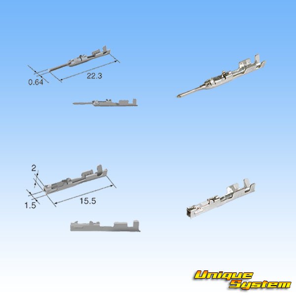 画像6: 住友電装 025型 DL 非防水 2極 カプラー・端子セット (6)