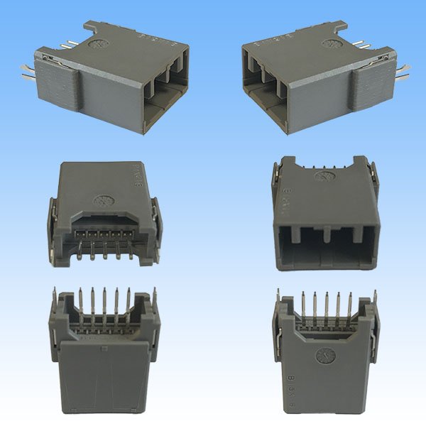 画像2: 日本航空電子JAE 025型 MX34 非防水 5極 オスカプラー (PCB) (2)