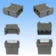 画像2: 日本航空電子JAE 025型 MX34 非防水 7極 オスカプラー (PCB) (2)