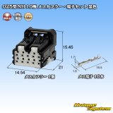 画像: 住友電装 025型 NH 非防水 10極 メスカプラー・端子セット タイプ1 黒色
