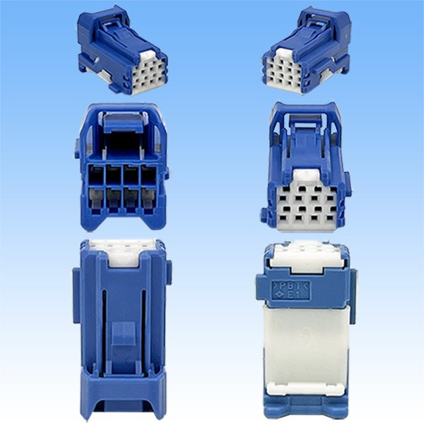 画像3: 住友電装 025型 NH 非防水 8極 メスカプラー・端子セット タイプ5 青色 (3)