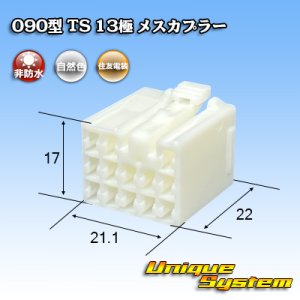 画像: 住友電装 090型 TS 非防水 13極 メスカプラー