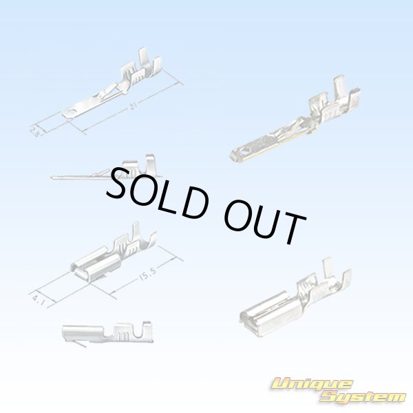 画像4: 住友電装 110型 MTW 非防水 4極 カプラー・端子セット 青色 (4)