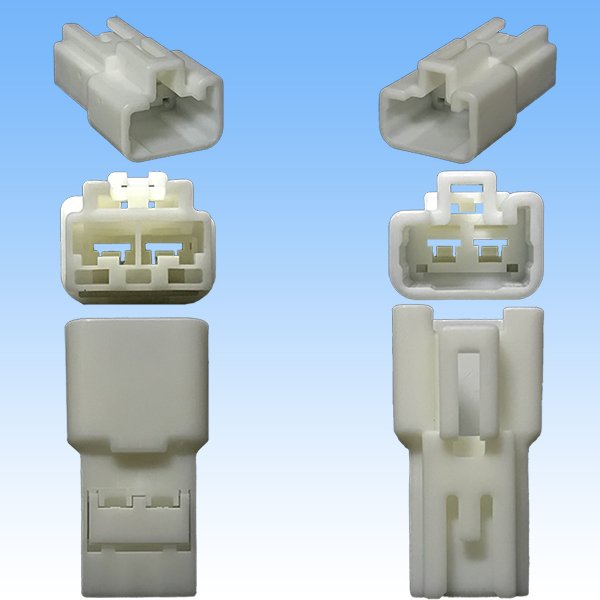 画像3: 住友電装 187型 TS 非防水 2極 オスカプラー タイプ2 (3)