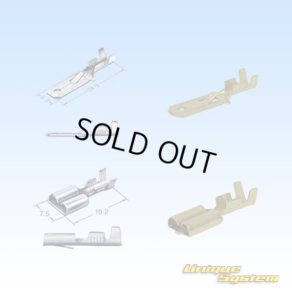 画像6: 住友電装 250型 逆ロック 非防水 6極 カプラー・端子セット 赤色 (6)