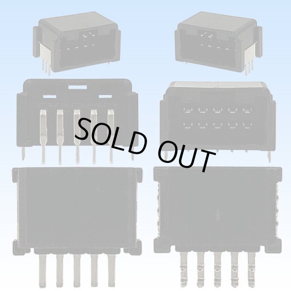 画像3: 東海理化 060型 非防水 10極 オスカプラー(PCBタイプ ヘッダー) (3)