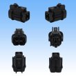 画像2: 住友電装 090型 RS 防水 4極 メスカプラー 黒色 リテーナー付属 (2)