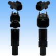画像3: 古河電工 250型 QLWコネクタ 防水 1極 カプラー・端子セット 黒色 (3)