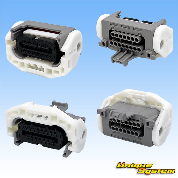 画像2: 住友電装 025型 TS 防水 14極 メスカプラー・端子セット (2)