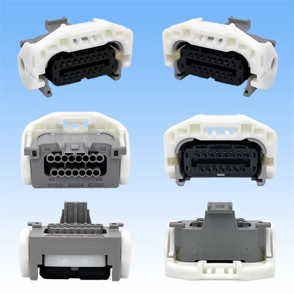 画像3: 住友電装 025型 TS 防水 14極 メスカプラー・端子セット (3)