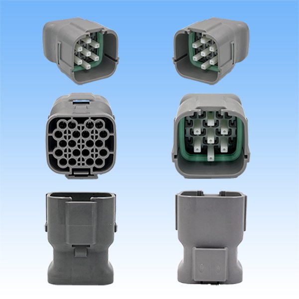 画像3: 住友電装 040型 DL 防水 20極 オスカプラー (3)