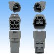 画像3: 住友電装 090+187型TS ハイブリッド 防水 5極 オスカプラー タイプ2 (090型TS 3極+187型TS 2極) (3)