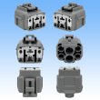 画像3: 住友電装 090+187型TS ハイブリッド 防水 6極 メスカプラー (090型TS 4極+187型TS 2極) (3)
