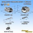 画像7: 矢崎総業 090型II 防水 2極 カプラー・端子セット タイプ8 灰色 (7)