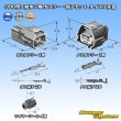 画像7: 矢崎総業 090型II 防水 2極 カプラー・端子セット タイプ9 灰色 (7)