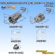画像9: 矢崎総業 250型 58コネクタ Xタイプ 防水 3極 カプラー・端子セット ホルダ付属 (9)