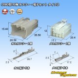 画像: 矢崎総業 090型I 非防水 6極 カプラー・端子セット タイプ2