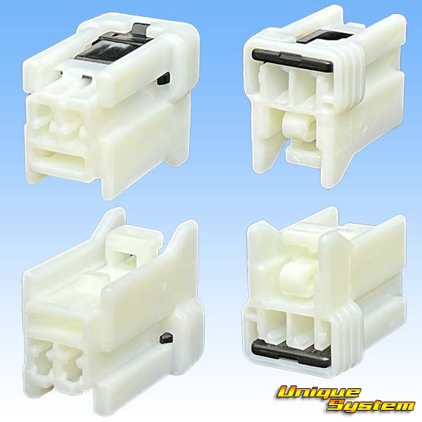 画像2: 矢崎総業 090型 91コネクタ NSタイプ 非防水 2極 メスカプラー (2)