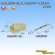 画像1: 矢崎総業 090型II 非防水 6極 オスカプラー・端子セット タイプ2 (1)
