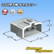 画像3: 矢崎総業 250型 CN(A) 非防水 6極 オスカプラー (3)