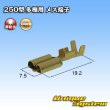 画像4: 矢崎総業 250型 多極シリーズ用 非防水 メス端子 サイズ：M(0.5-2.0mm2) (4)